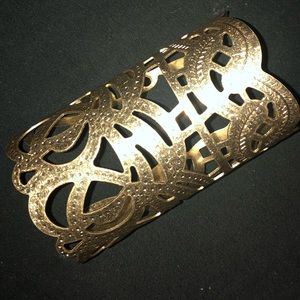 Gold Plated Cuff Bracelet